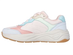 Skechers Nova sneakers soft pink multi with laces